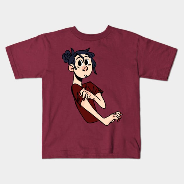 Samurai Boi Kids T-Shirt by Nonbeeboi